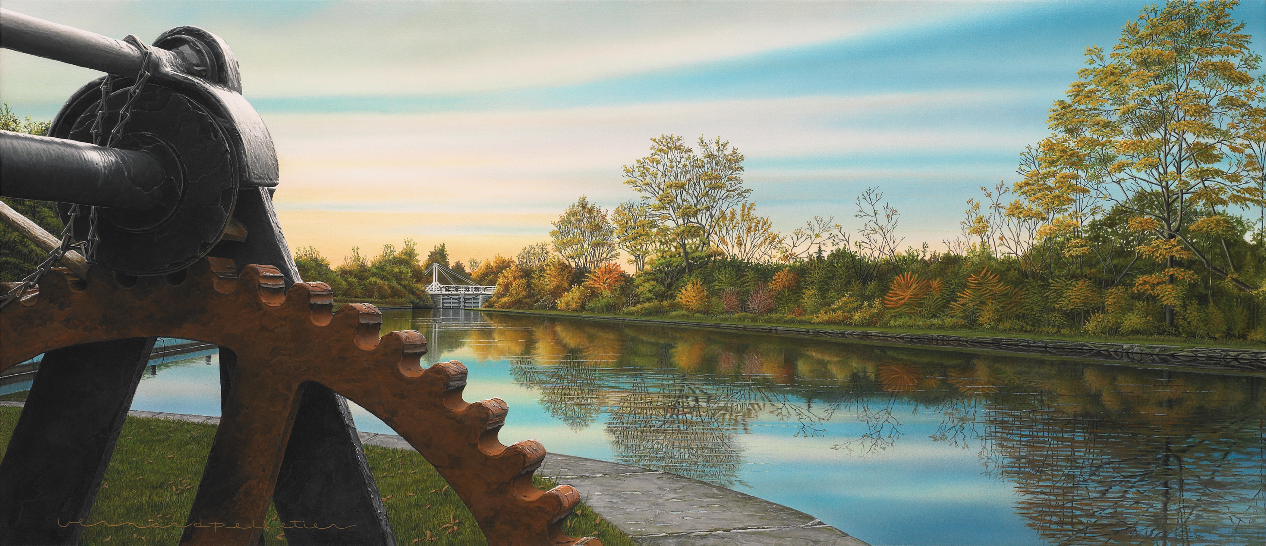 Painting of Rideau Canal