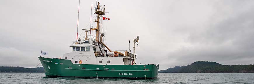 RV David Thompson – Parks Canada’s research vessel