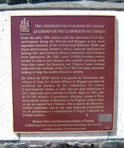 Commemorative bronze plaque