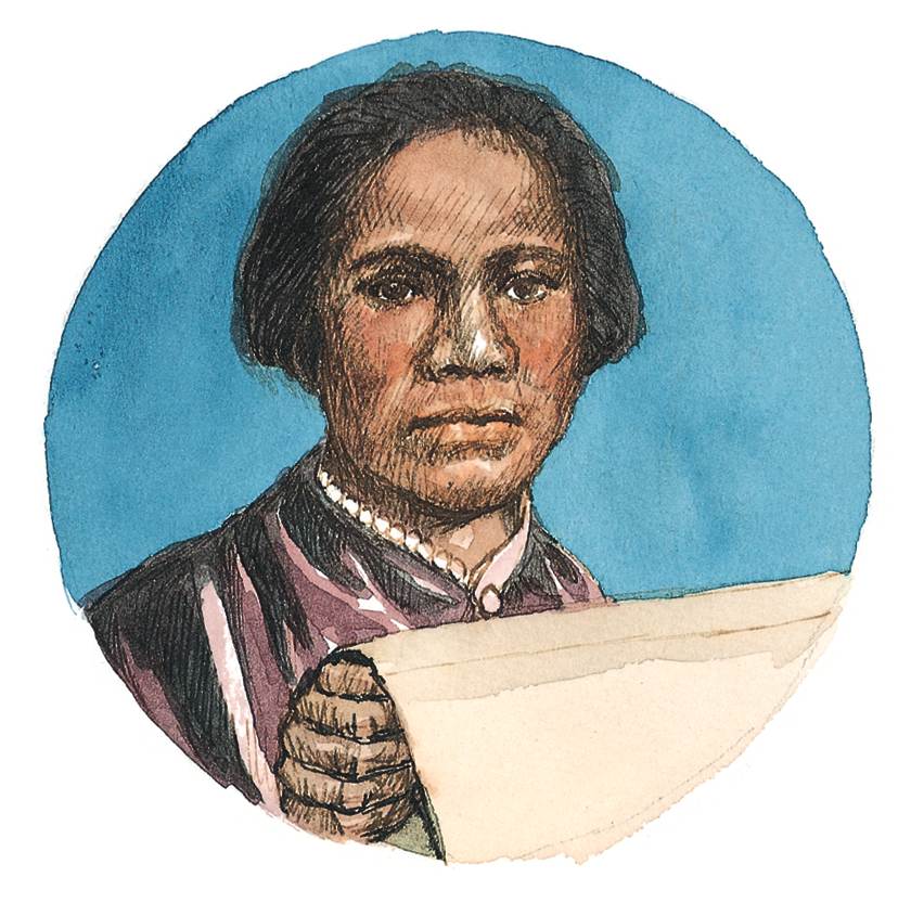 Illustration of Mary Ann Shadd