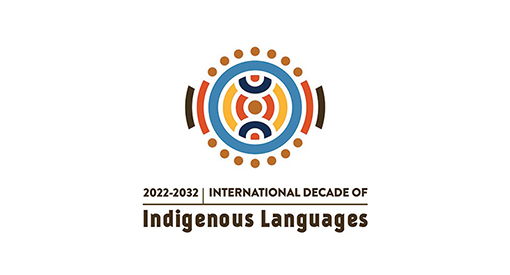 International Decade of Indigenous Languages logo