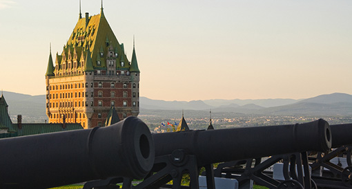 Quebec Fortifications and the Chateau Frontenac