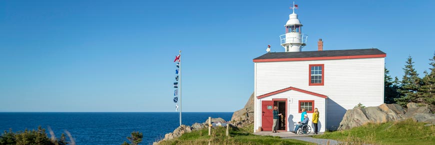 The Lobster Cove Head Lighthouse at Gros Morne National Park.