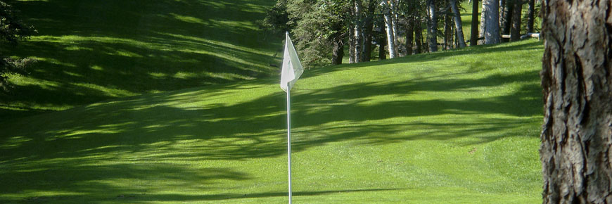 Waskesiu Golf Course at Prince Albert National Park.