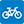 Symbole cartographique pour le cyclisme.