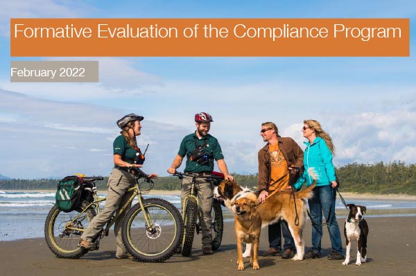 Formative evaluation of the Compliance Program - cover page