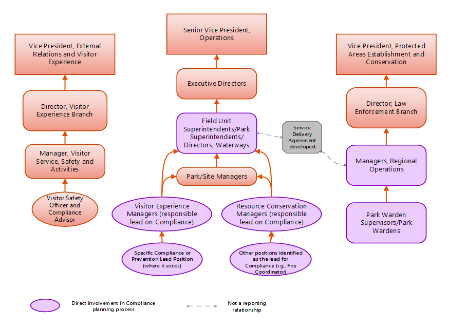 Figure 2:  Compliance Program governance structure