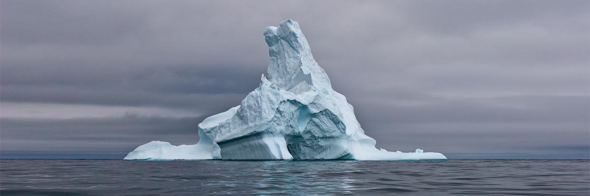 Iceberg in Saglek Bay