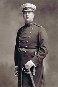 > Portrait du lieutenant-colonel Sir Arthur Currie, 1909
