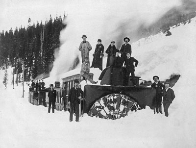Rotary Plow at Rogers Pass