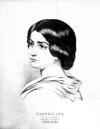 A portrait of Evangeline
