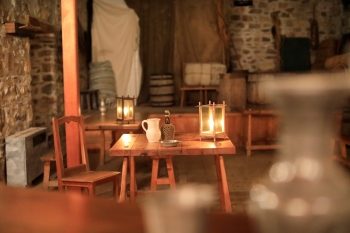 inside a tavern