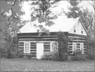 Log House on the county road between Merrickville and Burritt’s Rapids