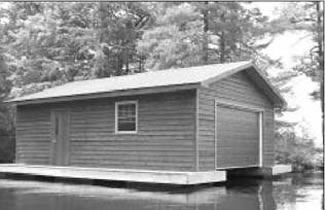 Boathouse, Newboro Lake
