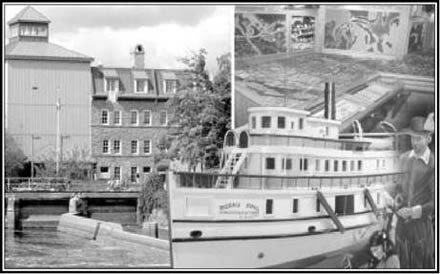 Montage photographique du musée du canal Rideau