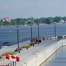 Chambly Canal jetty