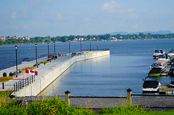 The new Chambly Jetty