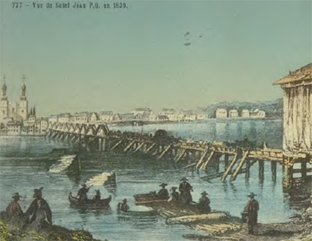 peinture historique de St-Jean-sur-Richelieu