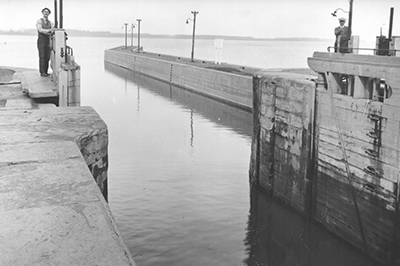 Photo d'archive du canal de Chambly