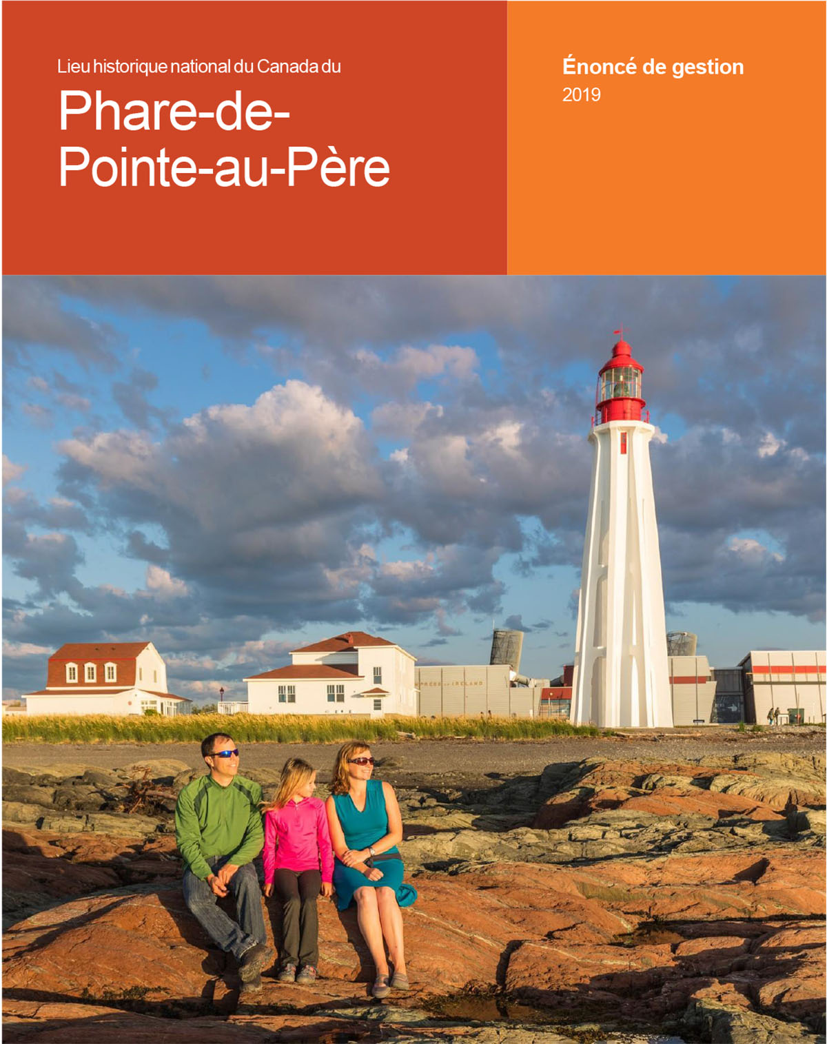 Énoncé de gestion du Lieu historique national du Canada du Phare-de-Pointe-au-Père 2019 - page de couverture
