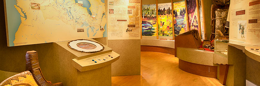 Fort Témiscamingue's exposition