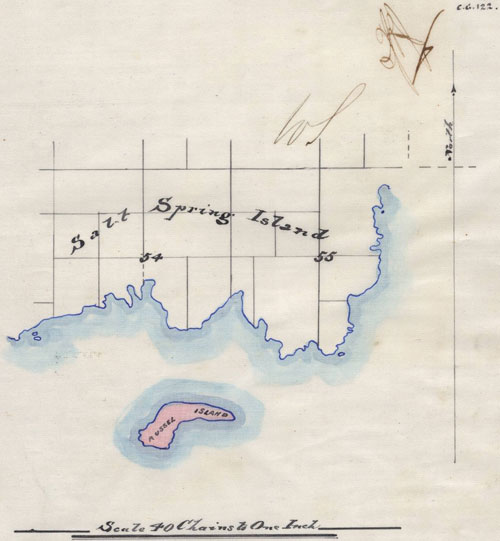 Russell Island was surveyed for settlement in 1874, and granted by the Crown to William Haumea in 1886.