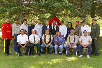 Riding Mountain Forum Signing Ceremony, group photo 2006