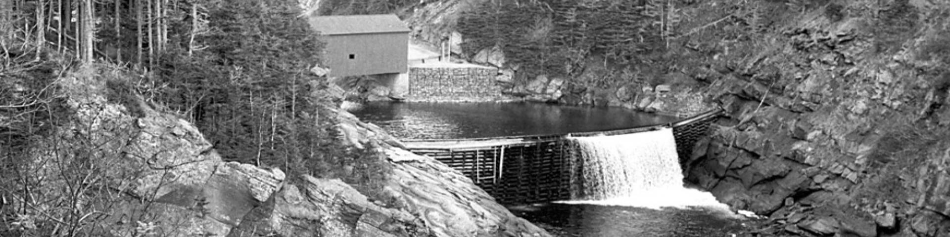 L'acient barrage de Point Wolfe