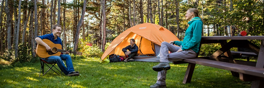 Camping in Gros Morne