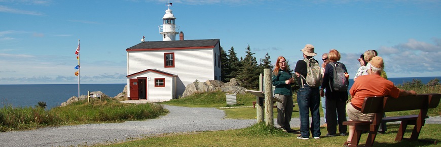 Guided interpretation at Lobster Cove Head Lighthouse