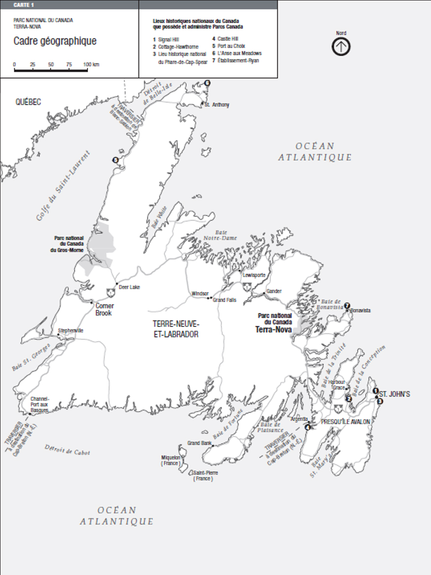 Plan Directeur Du Parc National Terra Nova Parc National Terra Nova