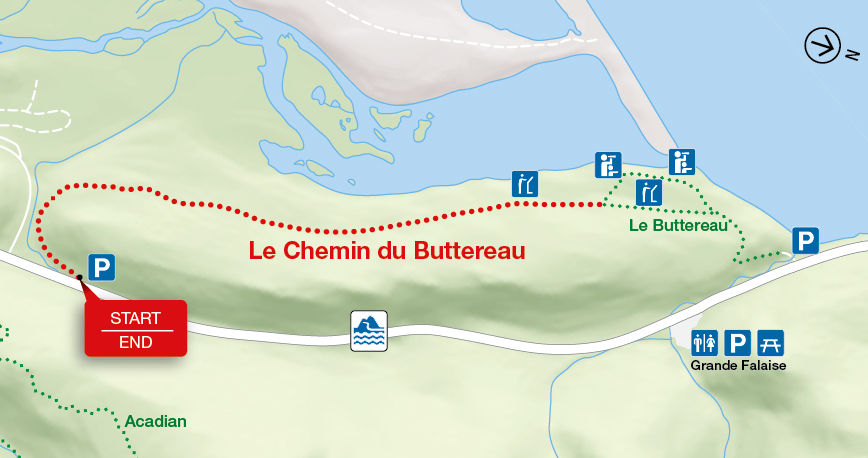 Map: Le Chemin du Buttereau