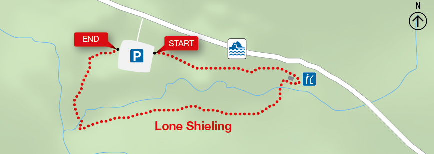 Map: Lone Shieling