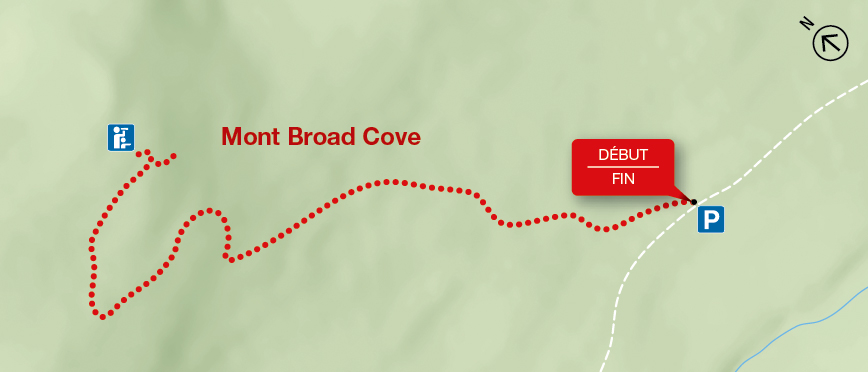 Carte : Mont Broad Cove