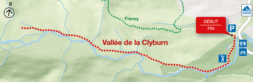 Carte : Vallée de la Clyburn (2017)