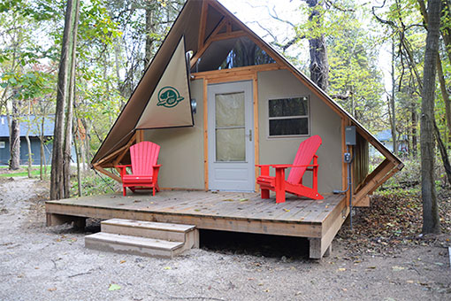 Camping and overnight accommodation - Point Pelee National Park