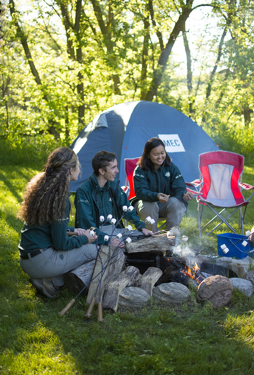 Programme d’Initiation au camping de Parcs Canada à Toronto