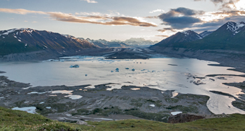 View of Lowell Glacier
