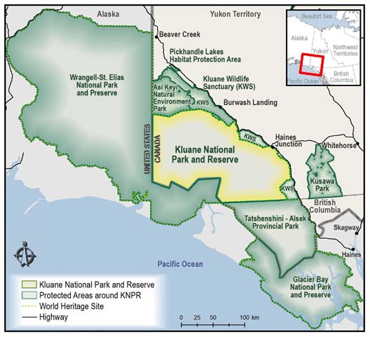 Draft Management Plan Kluane National Park And Reserve   Map 1 