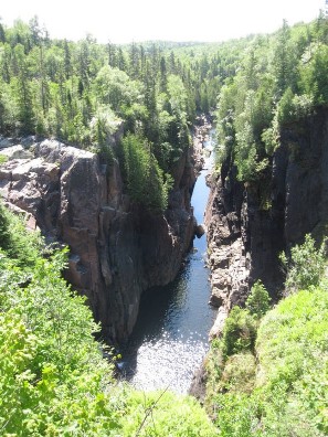 Aguasabon Gorge in Terrace Bay