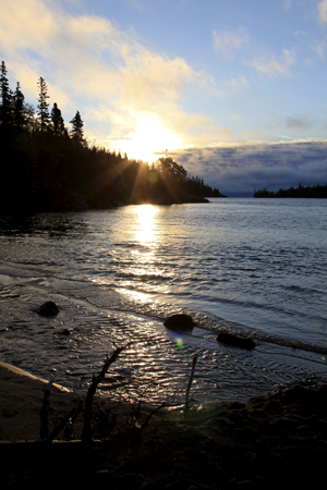 Sunrise at Les Petits Ecrits