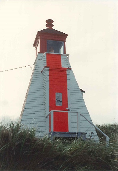 Le phare d’alignement antérieur de Margaree Harbour (© Fisheries and Oceans Canada | Pêches et Océans Canada)