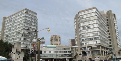 Phase III à l'intersection de la rue Laurier et du boulevard Maisonneuve © C. Boucher and J. Dufresne, Parcs Canada | Parks Canada, 2016