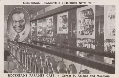 Rockhead's Paradise, club de jazz, boite de nuit et café (© Bibliothèque et Archives nationales du Québec / Collection Michel Bazinet: 19-95-ark:/52327/2549585)