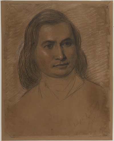 Pastel drawing of Kahgegagahbowh (George Copway), 1850 © Library and Archives Canada, Acc. No. 1975-2-1 Source: donation from D.H. Hamly, 532 Allen St. Hawkesbury, Ontario / Bibliothèque et Archives Canada, Acc. No. 1975-2-1 Source: Don de D.H. Hamly, 532 rue Allen, Hawkesbury, Ontario