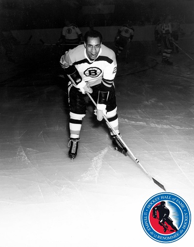 Willie O'Ree © Hockey Hall of Fame. All right Reserved. | Temple de la renommée du hockey. Tous droits réservés.